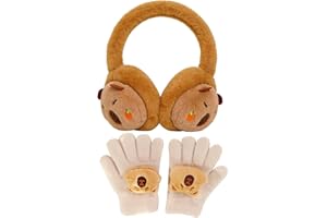 HTTDSLF Paraorecchie Bambina Invernale Invernale Paraorecchie Bambina Ragazze Fascia Scaldaorecchie Ragazze Copriorecchie Antivento Graziosi Paraorecchies per Esterni