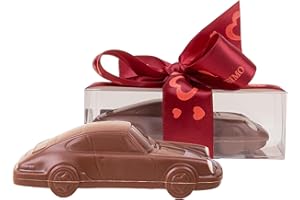CHOCOLISSIMO Porsche 911 Carrera Mini – Chocolate – San Valentín | Coche de chocolate | Presente | Idea de regalo | Coche deportivo | Cumpleaños | Niño | Adulto | Chica | Chico | Mujer | Hombre | Amor