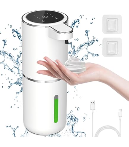 Dispenser Sapone Automatico JOFLVA A Ricarica USB - Con Sensore Senza Contatto, Impermeabile IPX5 - Foto 7