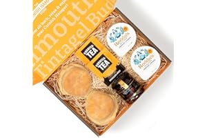 The Cornish Hamper Store | Cream Tea Hamper For 2 | 2 Luxury Scones, Cornish Tea, Jam & Clotted Cream | Afternoon Tea for 2 | Birthday Hamper, Thank You Gift, Get Well Soon Hamper, Tea Gift Set