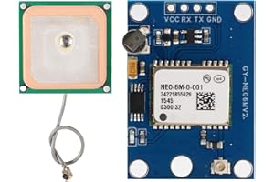 APKLVSR Módulo GPS, GPS6MV2, módulo con Control de Vuelo de Antena, módulo de posición GPS MWC IMU APM2 para Arduino