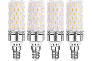 Akynite Lampadine LED Mais E14 12W Luce Naturale 4000K, 1450LM, Equivalente Alogena E14 100W, 360° Luce per Lampada Plafoniere, non dimmerabile, set di 4