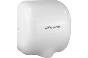 AIRSENZ i-Force Hand Dryer | Electric | Automatic | High Speed | Heavy Duty (White)
