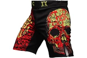Hardcore Training Fight Shorts Hombre Pantalones Cortos MMA BJJ Boxeo Grappling Fitness No Gi
