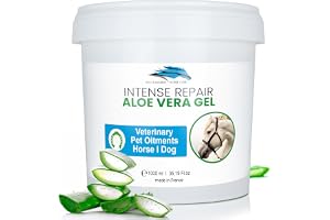 bleu & marine Bretania Aloe Vera helande gel för häst och hund | återfuktande