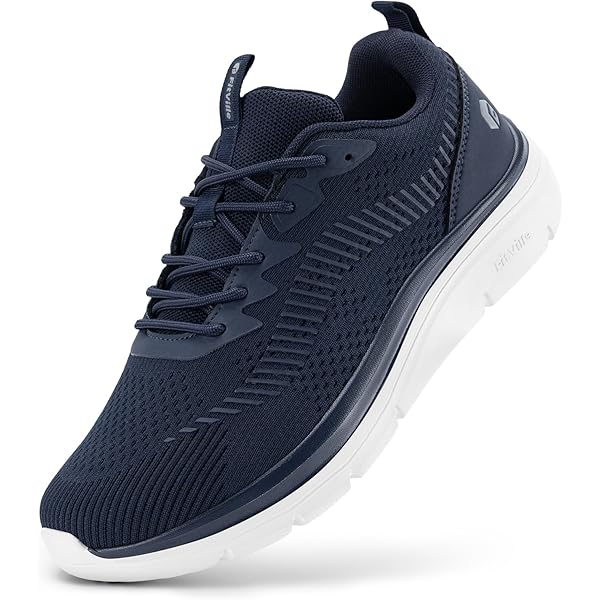 Fitville Extra Brede Casual Schoenen Heren Super Zacht Leer Sneaker Athletic Formele Klassieke Trainers Business Casual Sport Schoenen Eco-vriendelijke Ademend Wandelschoenen Zwart 45 EU X-Breed
