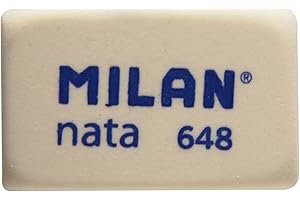 Milan 648N - Goma de borrar, 48 unidades