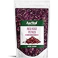 Aarved Original Edible Sun Dried Rose Petals/Gulab Patti (50g) - Use in Tea, Baking, Making Rose Water & Various Crafting - NO Adulteration, NO Added Color or Fragrance