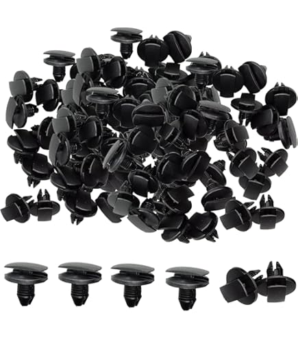 Agrafes De Garnissage Restagraf 10082 - Lot De 2, Pour Carter D'aile Et Pare-boue, Polyéthylène, Ø Tête 35 Mm