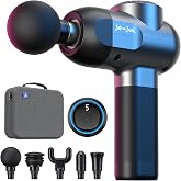 BOB AND BRAD C2 Massage Gun, Deep Tissue Percussion Gun, Handheld Muscle Massager with 5 Speeds for Home Gym, Office Workout,