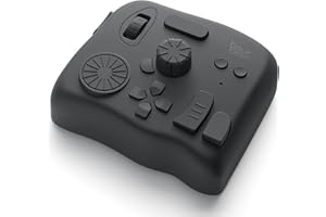 TOUR BOX Elite, Controller per Video Editing Fotografico, Bluetooth Tastiera di Scelta Rapida Personalizzata, Console Creativa per Photoshop Lightroom Premiere, Twavoletta da Disegno Windows Mac PC