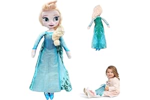 HBSFBH Bambola Elsa Frozen II Peluche Principessa 40cm per Regalo Compleanno Ragazzi