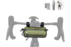 Lumiere & Co. Bike Handlebar Bag, Small, Purple, Bicycle Handlebar Bag, Mountain Bike Storage, Bicycle Accessories