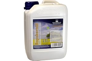 MORITZ RAPS KERNÖL 2,5 L. Rapskernöl, kaltgepresst Ölmühle Kleeschulte