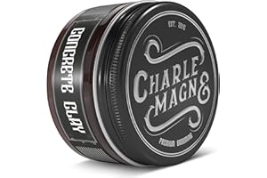 ‎CHARLEMAGNE Charlemagne Hair Clay Pomade (Light Hold, 100 ml (Pack of 1))