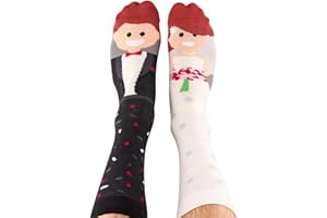 Nanushki unisex lustige verrückte Socken Mr Left & Mrs Right die Braut und der Bräutigam