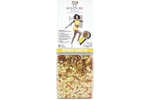 ‎MY HEALTHY FOOD MyRICE! RISOTTO CURRY – Risotto Reis-Alternative, Fertiggericht mit Curry-Gewürzen, Feige und Roten Linsen und extra vielen löslichen Ballaststoffen, – 225g
