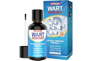 Aisisree Stielwarzen Entferner für Hände und Füße, mit Salicylsäure, sicherer und wirksamer Warzenentferner, sanft und hautverträglich, geeignet für Erwachsene und Kinder ab 3 Jahren, 15ml