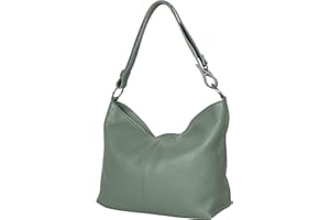 AMBRA Moda Sac à main en cuir pour femme, sac porté épaule GL005