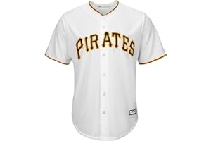 MAJESTIC ATHLETIC Majestic Pittsburgh Pirates Cool Base MLB Trikot Jersey weiß