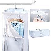 AGARO Regal Portable Clothes Dryer, Automatic Clothes Warmer Machine with Hanger,103L Capacity, 9 Pieces at a time, 600W, 9V,