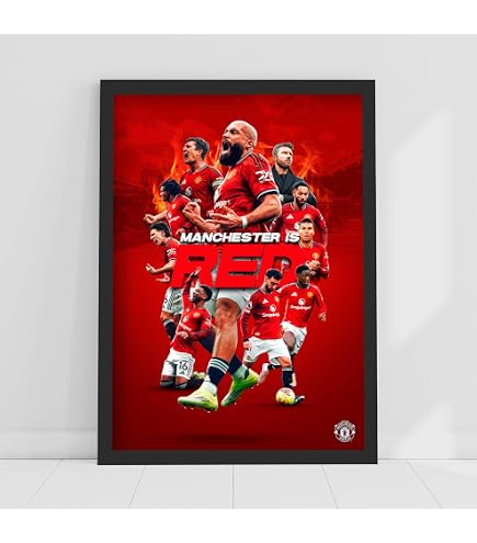 Themed Manchester United FC Print - Cunha 26/27 Illustration