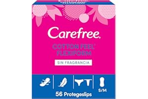 Carefree Panty Liners Flexiform White – Sanitary Pads Pack