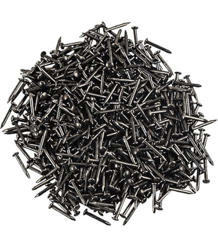 Chiodi Per Calcestruzzo - 100 Pezzi, Acciaio Carbonio, 2 Cm