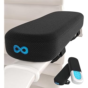 Cuscini Per Braccioli Sedia - Supporto Gomito Lavabile, Antiscivolo Per Ufficio E Gaming - Foto 6