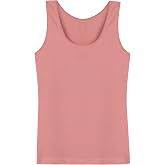 HNX UNDERWEAR Pamuklu Kalın Askılı Kadın Atlet (Vizon, L)