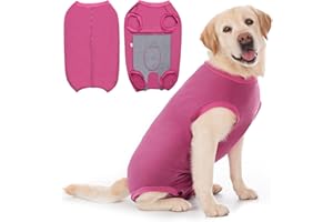 Cyponpy Body Post Operatorio Cane Femmina Maschio Tuta Pigiama Protezione Ferite per Cani Tutina Post Operatoria Cane Vestito Recupero Body per Cani dopo Sterilizzazione Chirurgico Alternative Collare