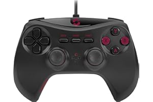 Speedlink STRIKE NX Gamepad for PC - Manette de Jeu USB pour PC (Xinput et DirectInput, Forme Ergonomique) Noir