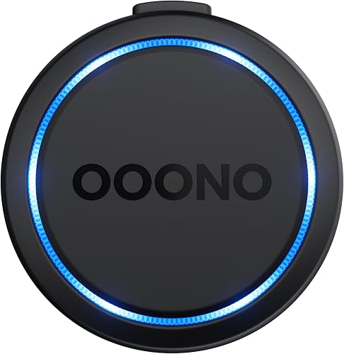 OOONO CO-Driver NO2 [NEW Model 2025] - Optimised CO Driver for Car - Warns of Speed Controls and Danger Points - Rechargeable - LED Indicator - CarPlay & Android Car Compatible