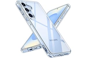 ‎IVOLER iVoler Ochrona przed żółknięciem przezroczyste etui do Samsung Galaxy S25 5G, [ochrona kamery] Przezroczysta, cienka, odporna na wstrząsy osłona zderzaka