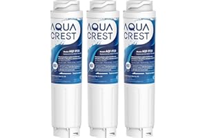 AQUA CREST AQUACREST Filtro Acqua Frigorifero, Compatibile con Bosch UltraClarity 644845, 00740560, 740560, 00499850, 00649379, 9000194412, 9000077104, MIELE/Haier 0060820860, 0060218743 (3)
