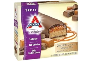 Atkins Endulge Bar - Chocolate Caramel Mousse x 5 Bars