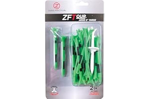 PGA Tour Zero Friction Lot de 40 Tees