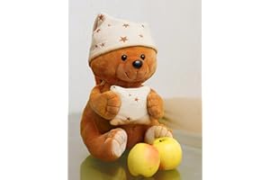 LeCoon Ours en Peluche interactif et éducatif – Un ami Magique pour Le Sommeil, Le Jeu et l’éveil des Enfants, rempli d’Histoires, de chansons et de Douces Aventures