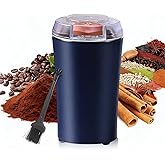 Dcceeo Electric Coffee Grinder, Electric Spice Grinder Coffee Grinder with Stainless Steel Blade One Touch Coffee Grinder for