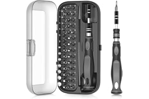 SOONAN 48 in 1 Set Di Cacciaviti Di Precisione, Kit Di Attrezzi Per Set Di Cacciaviti Portatili Con 41 Bit Di Precisione Torx Hex Cacciavite Per Telefono, Computer Portatile, Pc, Orologio, Occhiali