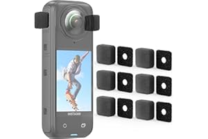 LOMUG 6 Set/Mikrofon Windmuff für X4/ONE X3 Anti-Noise Windbreak Schwamm Kissen reduziert effektiv Geräusche und verbessert die Klangqualität