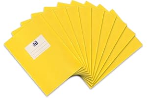 ‎ELBA Landre 100420083 9 "for DIN A5 Raffia Effect Pack of 10 Yellow