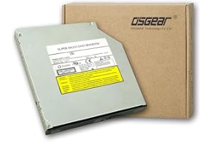 OSST Internal 9,5 mm Super Slim Interne SATA 8X DVDRW CD DVD RW ROM Graveur DVD Interne Writer Laptop PC Mac Plateau de Chargement du Lecteur Optique pour Acer ASUS HP Dell IBM Lenovo Sony Fujitsu