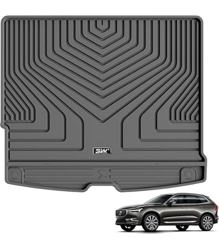 MOTOS Volvo V70 II 2000-2007 Rubber Floor Mats And Boot Mats Set - View #13