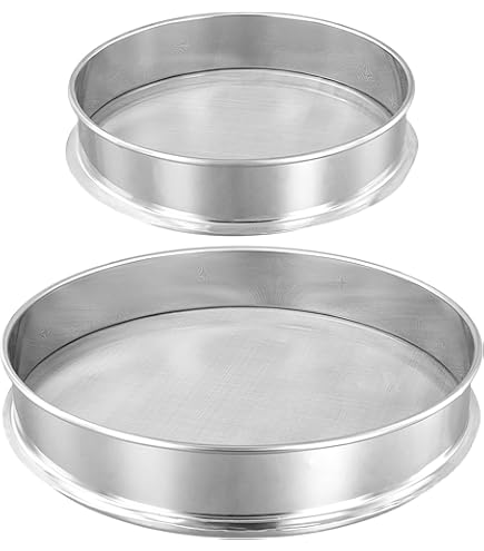 Container voor het strooien van kruiden, met zeef, roestvrij staal, 7 × 10 cm - de Buyer