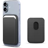 Microsonic Apple iPhone 17 Leather Wallet MagSafe Siyah [iPhone 17 ile Uyumlu Kılıf - Siyah]