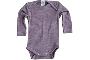 Cosilana, Baby Body Langarm,45% KBA Baumwolle, 35% kbT Wolle, 20% Seide