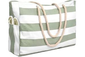 ACTOYS Damska torba plażowa, składana rodzinna torba plażowa, męska i damska torba plażowa XXL bardzo duża rodzina na plażę, basen, fitness 51 x 16 x 36 cm