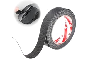 SUUOSL Rubber Grip Tape 2.5CM x 5M Super Anti-Slip Rubber Tape Self Adhesive Non Slip Tape for Tools DIY Bike Handlebars Golf Clubs Textured for Enhanced Grip Comfort & Friction