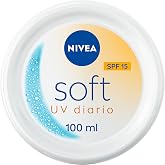 NIVEA Soft UV Daily Refreshing Moisturizing Cream SPF 15 (100ml), Body &amp; Face Lotion with Sun Protection for Face, Body &amp; Han